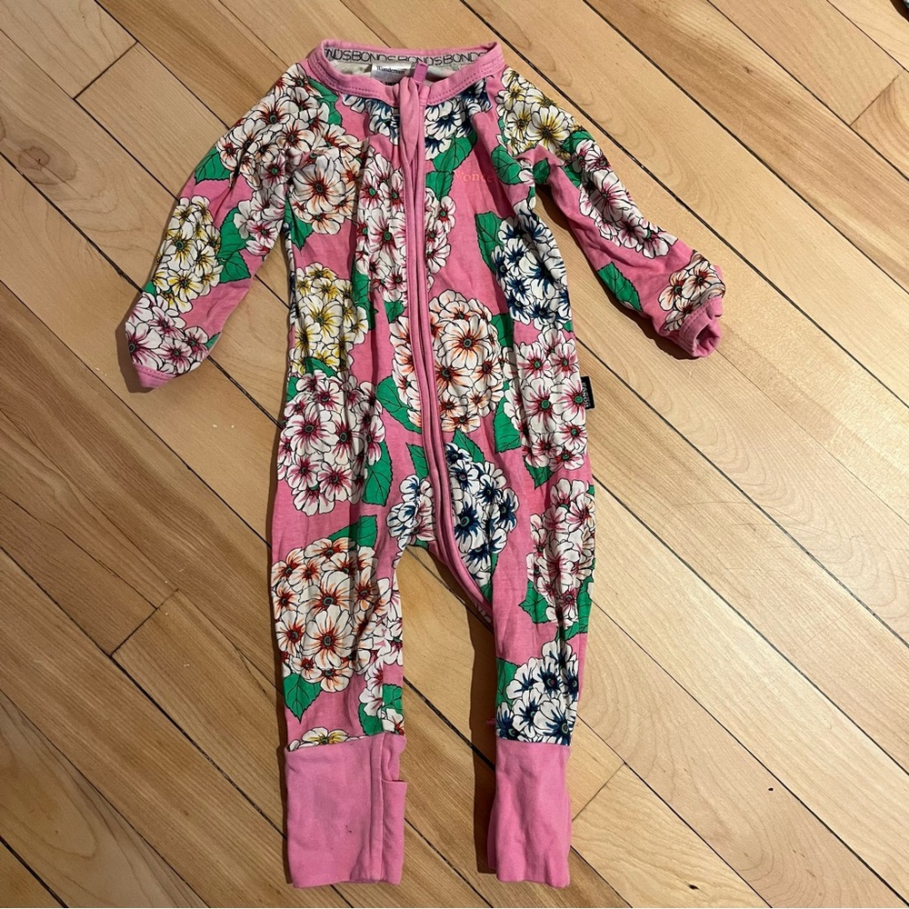 Bonds floral wondersuit onesie